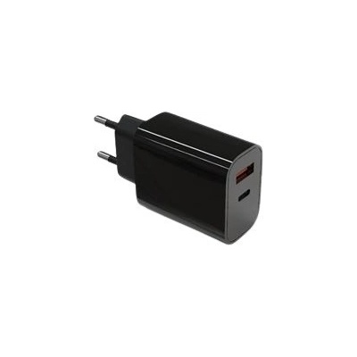 TB Touch AZTBXUL2USB3ACB 2x3A USB C + USB A , černý