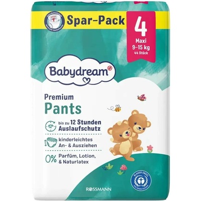 Babydream Premium Maxi 9–15 kg 4 44 ks