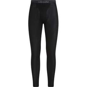 Icebreaker Мъжко мериносово термобельо Icebreaker 175 Everyday Leggings With Fly Long john - Black (015-2395-0113)