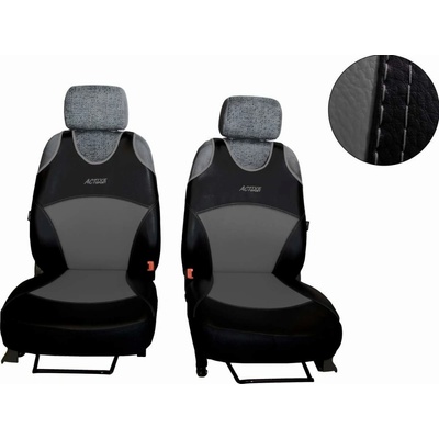 Autopoťah Pok-Ter Autotričká Leather look Activ Sport šedé B