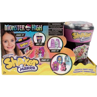 Shaker Maker Творчески комплект Shaker Maker - Направи си сам фигурка, Monster High (SMMH442302)