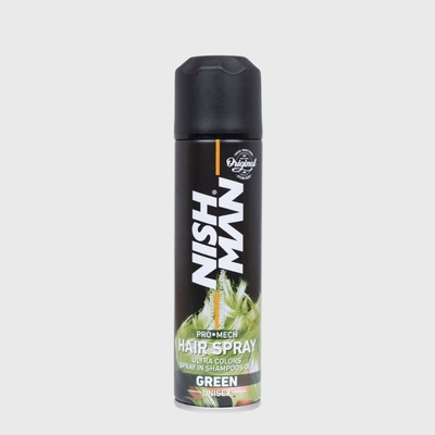 Nish Man Pro Mech Hair Spray Green zelený 150 ml