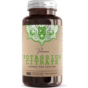 Focus Supplements Калиев цитрат, 700 mg, 180 капсули, Focus Supplements (216754 FS)