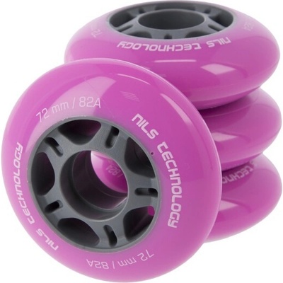 Nils Extreme PU 72 mm růžové 4 ks – Zboží Dáma
