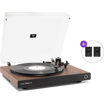 Victrola VPT-1520 Wave SET Walnut (5060647656096-SET)