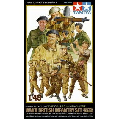 Tamiya 32526 British Infantry Europe 1:48