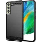 Techsuit Калъф за Samsung Galaxy Galaxy S21 FE 5G - Carbon Silicone - Черен (KF235799)