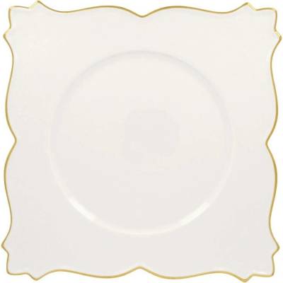 RAK Porcelain Pure talíř čtvercový 34 × 34 cm – King