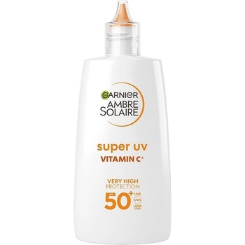 Garnier Ambre Solaire Super UV opalovací fluid na obličej 50+ 40 ml