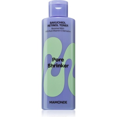 Mamonde Pore Shrinker Bakuchiol Retinol Toner успокояващ тоник за лице за минимизиране на порите 200ml