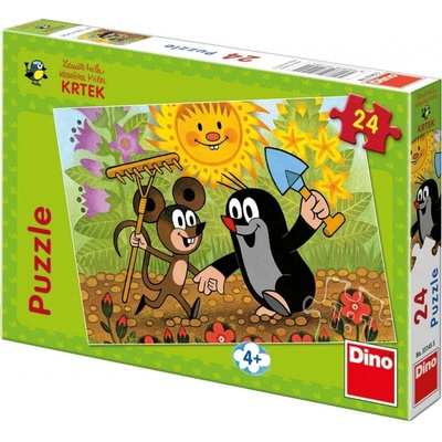 Dino Krteček Krtek a myška 24 dílků