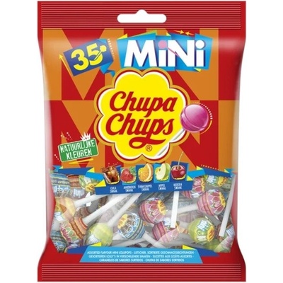 Chupa Chups Mini Best of lízanky 210g