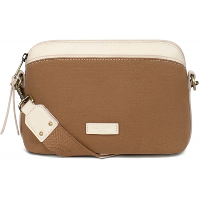 Hexagona dámská crossbody kabelka Jova hnědo-béžová