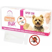 Herba Max Spot-on Mini dog do 15 kg 1 x 1 ml