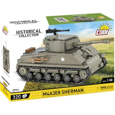 COBI 2570 World War II Americký střední tank Sherman M4A3