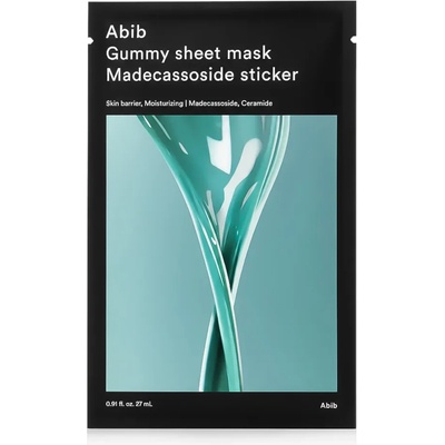 Abib Gummy Sheet Mask Madecassoside Sticker 27 ml