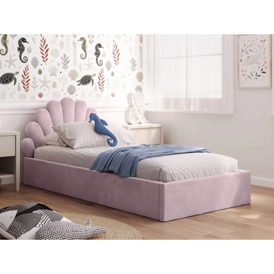 Ami Nábytek Kids Line 3 Mušle s roštem růžový Velvet
