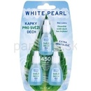 Ústne spreje White Pearl Dental Care kvapky pre svieži dych (Without Sugar) 3 x 3,7 ml