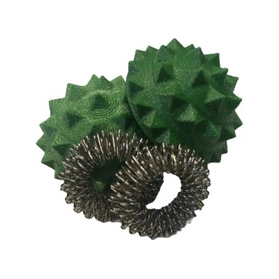 AcuPrime Masážní koule s 2 masážními prsteny