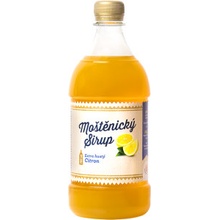 Moštěnický sirup Citronový 0,7 l