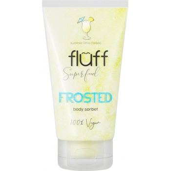 Fluff Сорбе за тяло, лятна пина колада, 150 ml