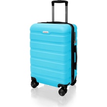AVANCEA kufr DE2708 světle modrý 55x38x24 cm
