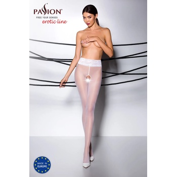 Image 1 of Passion TIOPEN 008 Tights 30 Den Bianco 1-2
