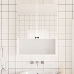 vidaXL Огледални фолиа 2 бр самозалепващи се 90x200 см PET (155766)
