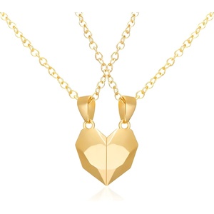 HARAHU Колиета Magnet Heart - Златни KP26946