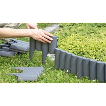 GARDENPLAST PALGARDEN 12,5 x 2,5 m čierna 10 ks