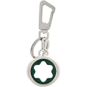 Mont Blanc MB131104 Keychain - Clear (Silver / Green)