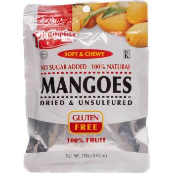 Philippine Brand Nesírené sušené mango 100 g