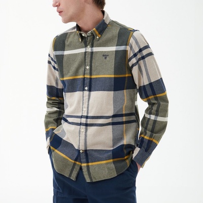 Barbour Iceloch tailored shirt forest mist