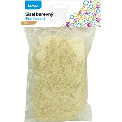 Sisal Luma, natural 30g