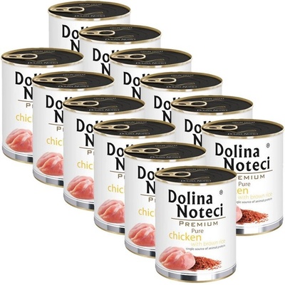 Dolina Noteci Premium Pure Adult Chicken with Brown Rice 12 x 800 g