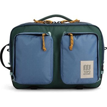 Topo Designs Сак Topo designs Global Briefcase Luggage - Stone Blue / Forest - размер 14 l (510-5446-0511)