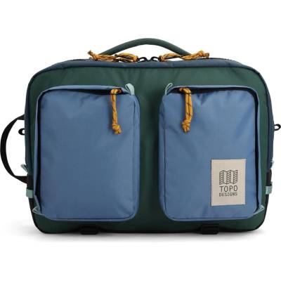 Topo Designs Сак Topo designs Global Briefcase Luggage - Stone Blue / Forest - размер 14 l (510-5446-0511)