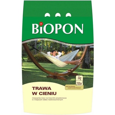 BOPON Tráva do stínu, pro zastíněná místa, Biopon 200 m2 / 5 kg