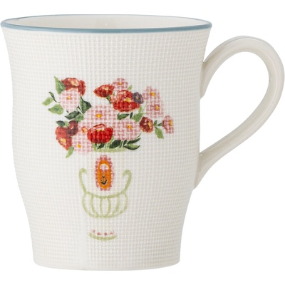 Bloomingville Чаша халба Dorothy 310 мл бяло-синя (82061689)