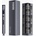 UF Tools Uf-tools електрическа акумулаторна отвертка 57в1 с уникален калъф, сребриста, usb-c (uf-882067)