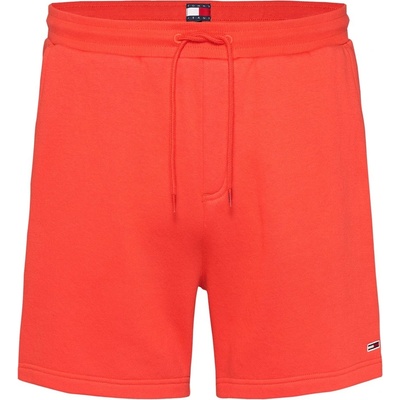 Tommy Jeans Поларени къси панталони Tommy Jeans Men's Fleece Jogger Shorts - Brt Vermillion