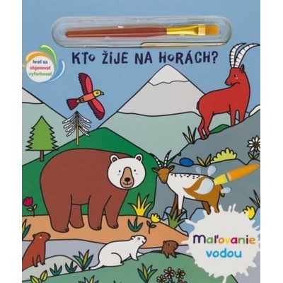 Maľovanie vodou Kto žije na horách? | autor neuvedený