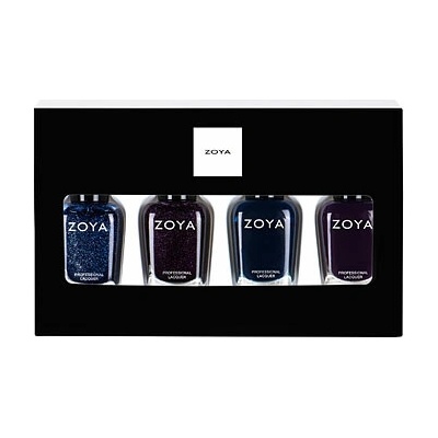 Zoya Polish Quad Happy Holo-Days sada laků Dream + Ryan + Payton + Lael 4 x 15 ml