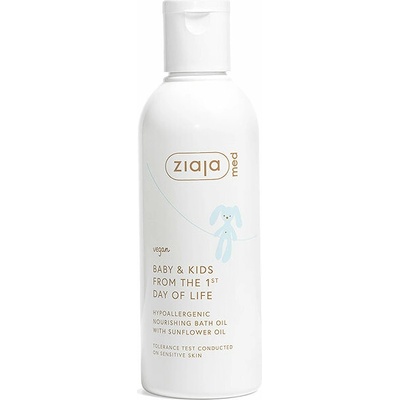 Ziaja Med Baby & Kids Hypoalergénny vyživujúci olejček do kúpeľa 200 ml