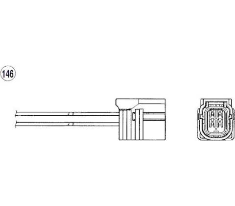 Lambda sonda NGK OZA644-H15