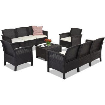 BICA Комплект ратанови мебели Venezia Coffee 8 Bica brown (BCVENCOF8BR)