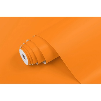 Patifix Самозалепващо фолио оранжево матово - ширина 45 см
