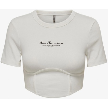 ONLY Бял дамски топ ONLY Lola ONLY | Byal | ЖЕНИ | XS