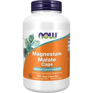 NOW Magnesium Malate 840 mg [180 капсули]