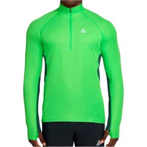 Nike Мъжка спортна тениска Nike ACG Dri-Fit Trail Midlayer Half Zip Running shirt - Mean Green / Fir / Summit White - размер XL (216-9113-0214)